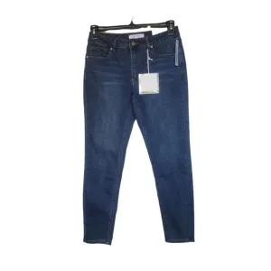 👖 Ellen Tracy Mid Rise Skinny Slim Jeans NEW Size 8 Women Ace Wash Denim blue