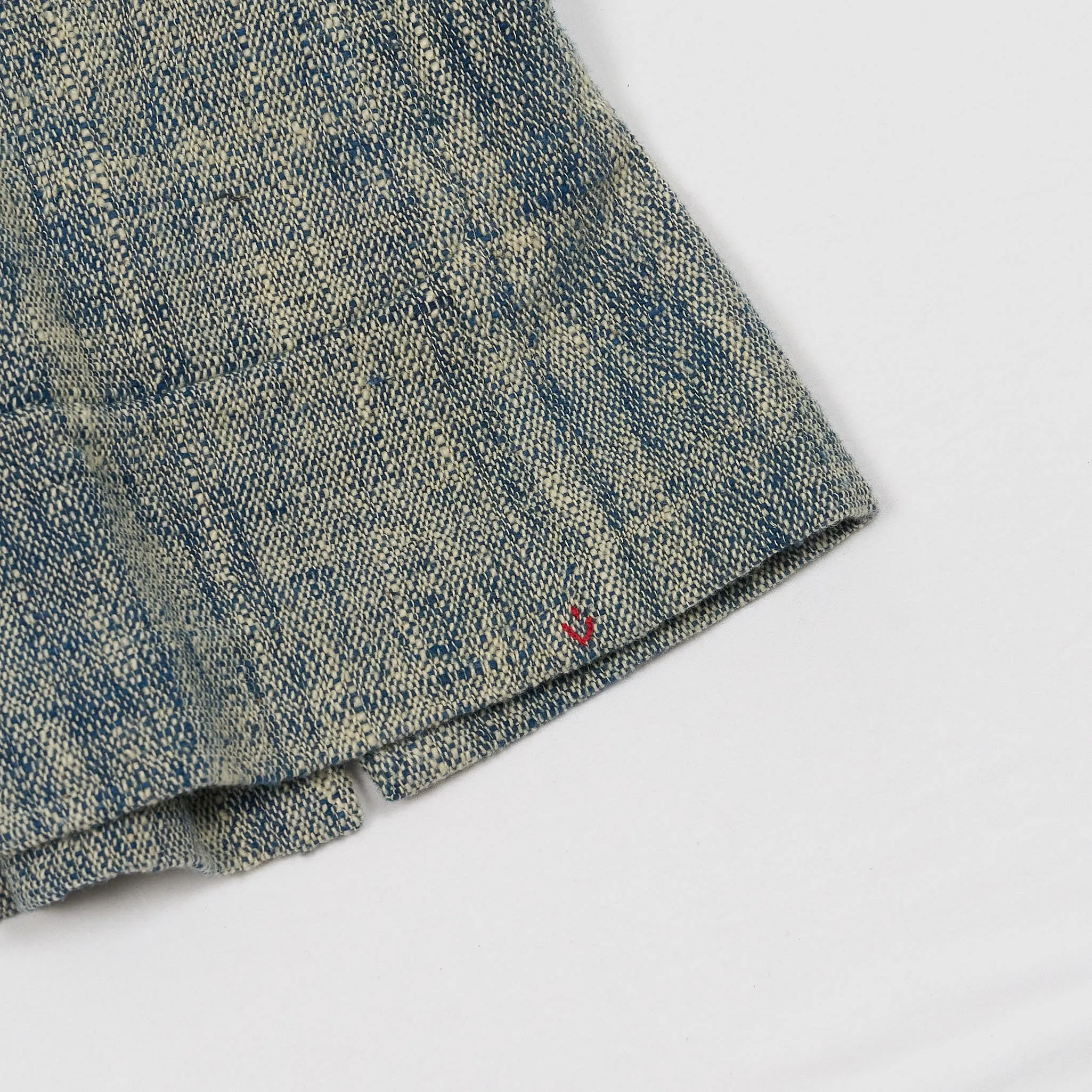 11.11 / eleven eleven Handwoven Indigo Dyed Blazer