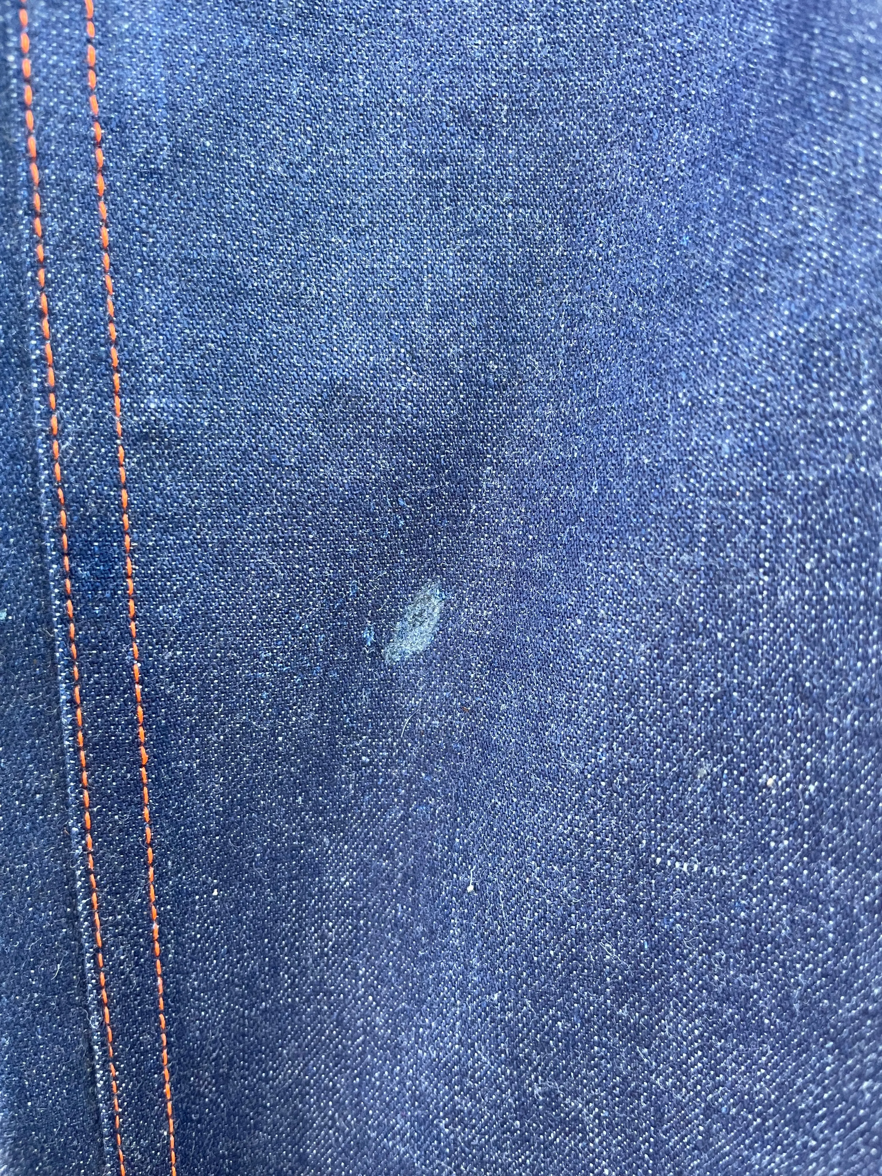 1950s Deadstock Blue Bell Side Zip Jeans