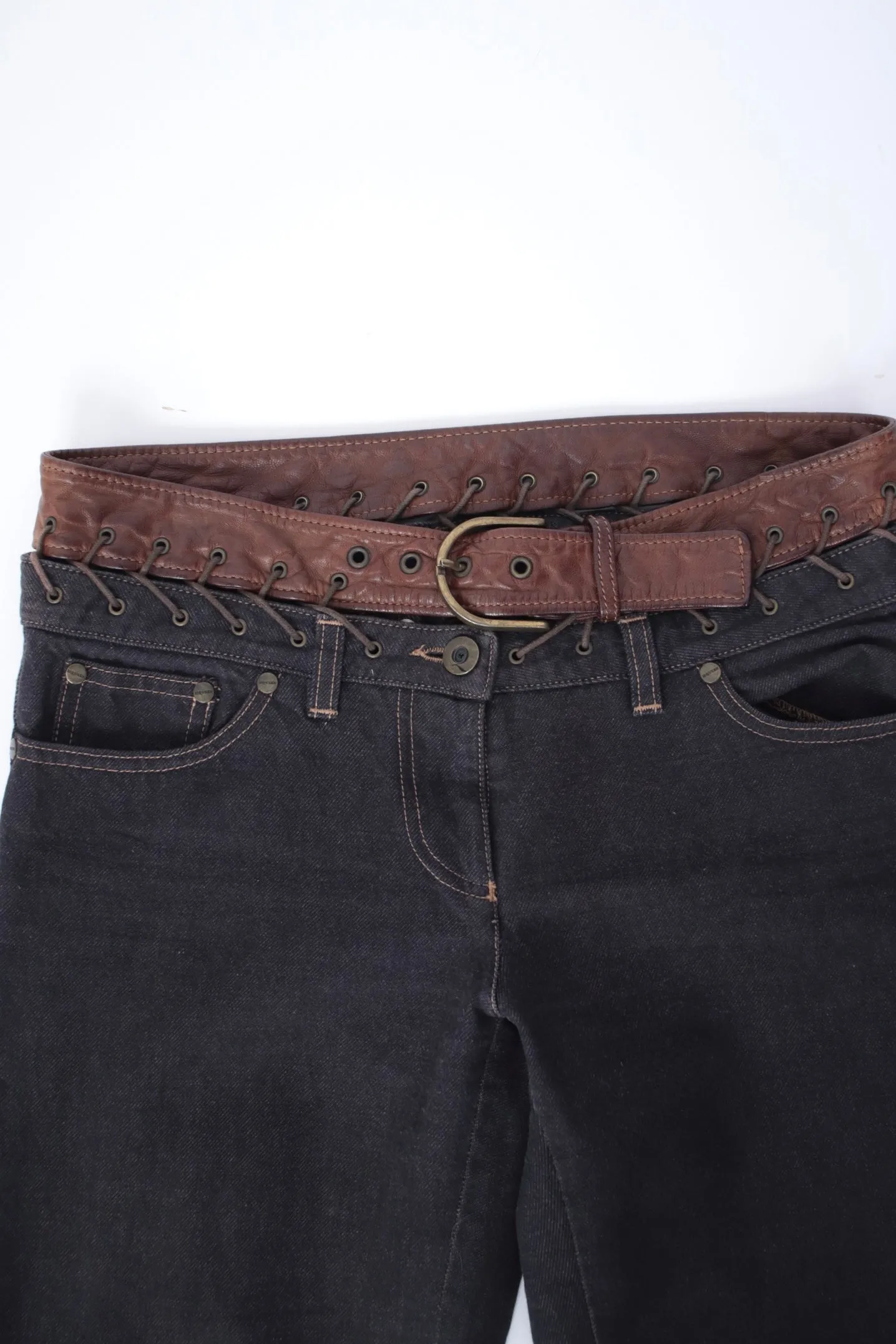 2002 Alexander McQueen Corset Jeans*