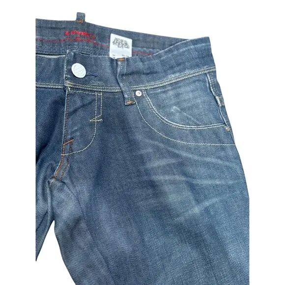 (28) $150 Levi's Jeans Red Collection Limited Edition Boot Cut Jeans Size 28