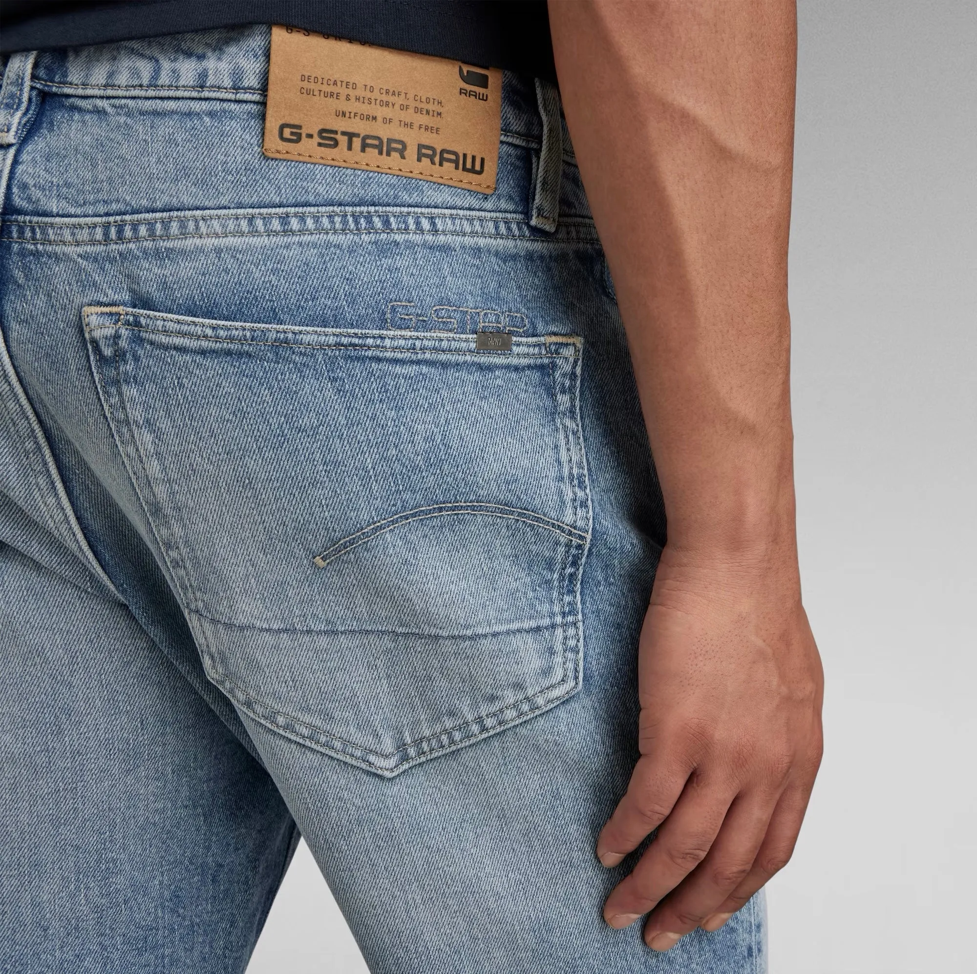 3301 Slim Jeans Vintage Olympic Blue