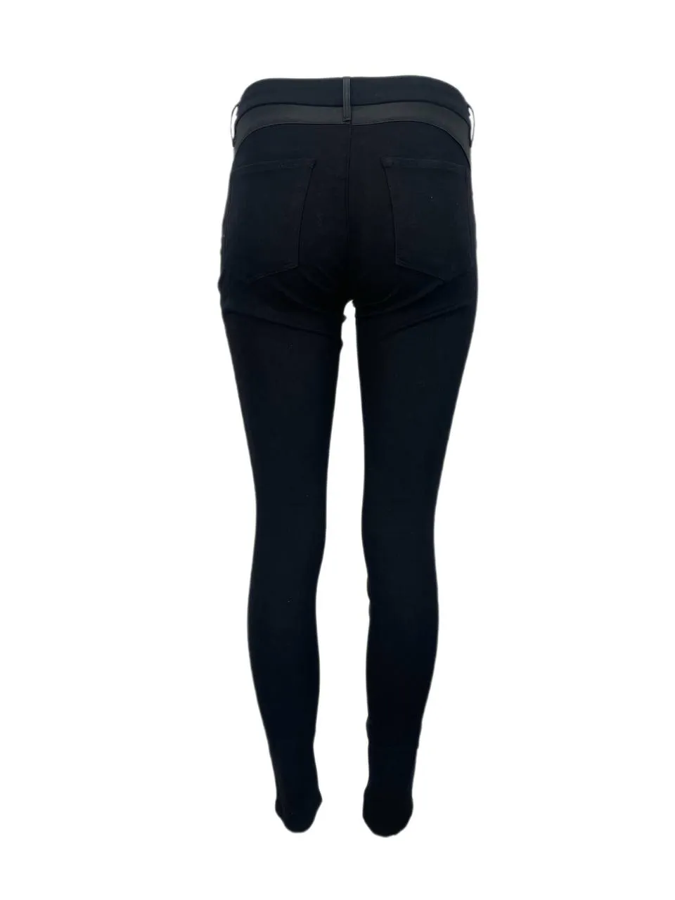 3X1 Women's Black Wrap Zip Skinny Mid Rise Jeans #180 NWOTT