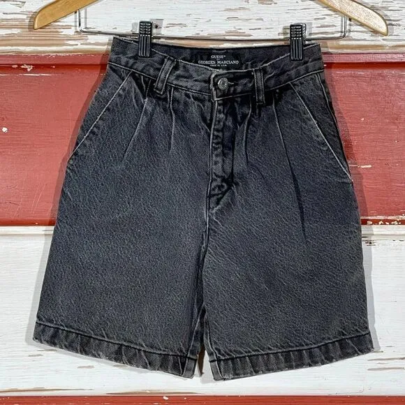 80s Vintage Guess by‎ Georges Marciano USA Jean Shorts