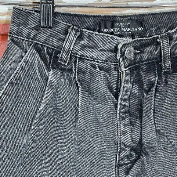 80s Vintage Guess by‎ Georges Marciano USA Jean Shorts