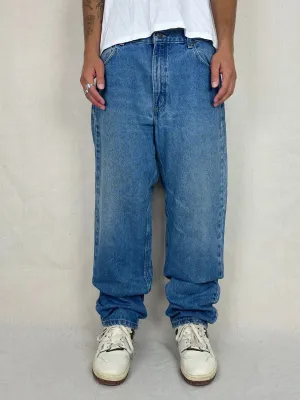 90's Carhartt Heavy Duty Vintage Jeans Size 38x33