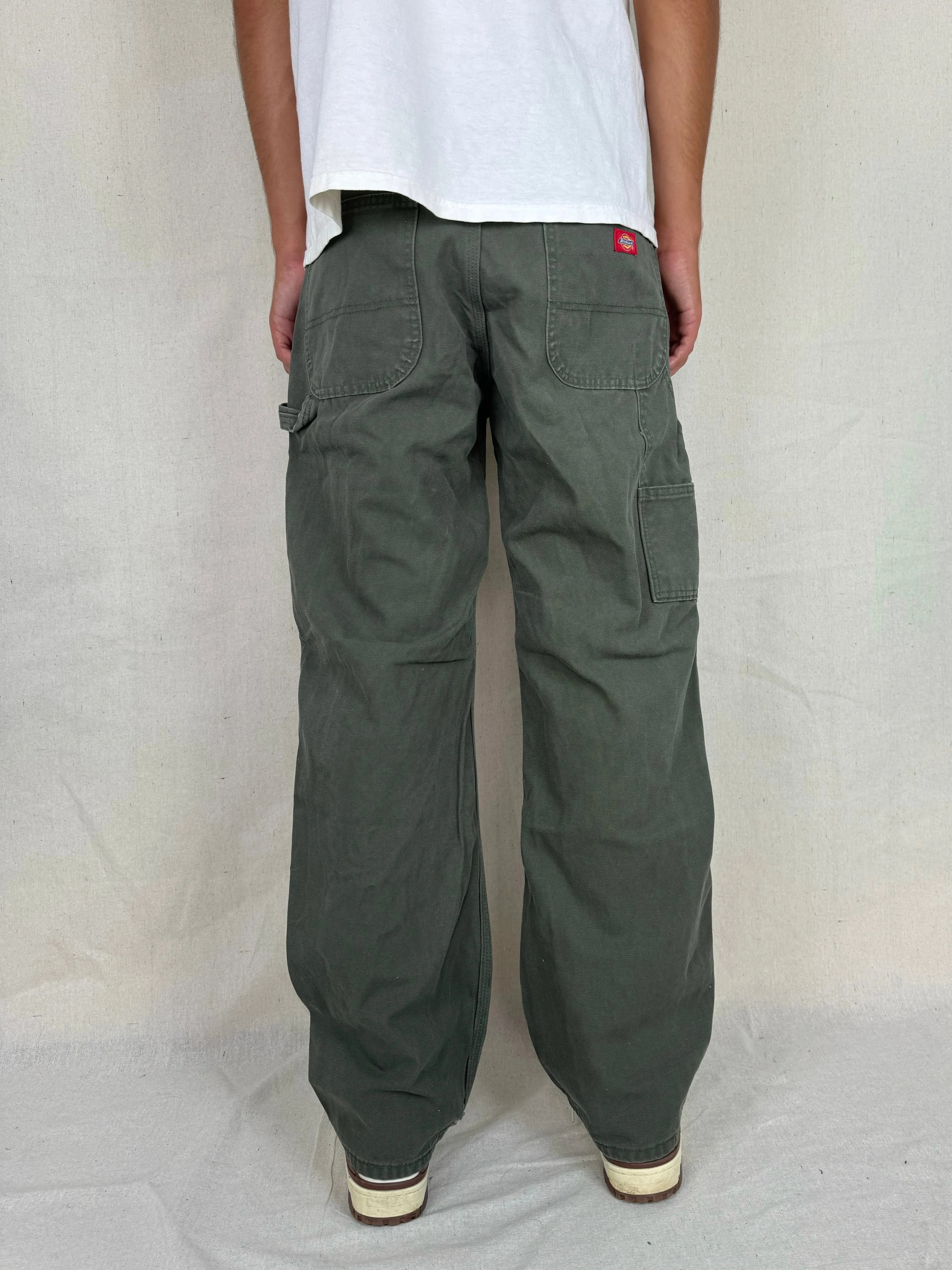 90's Dickies Heavy Duty Vintage Carpenter Jeans Size 32x31