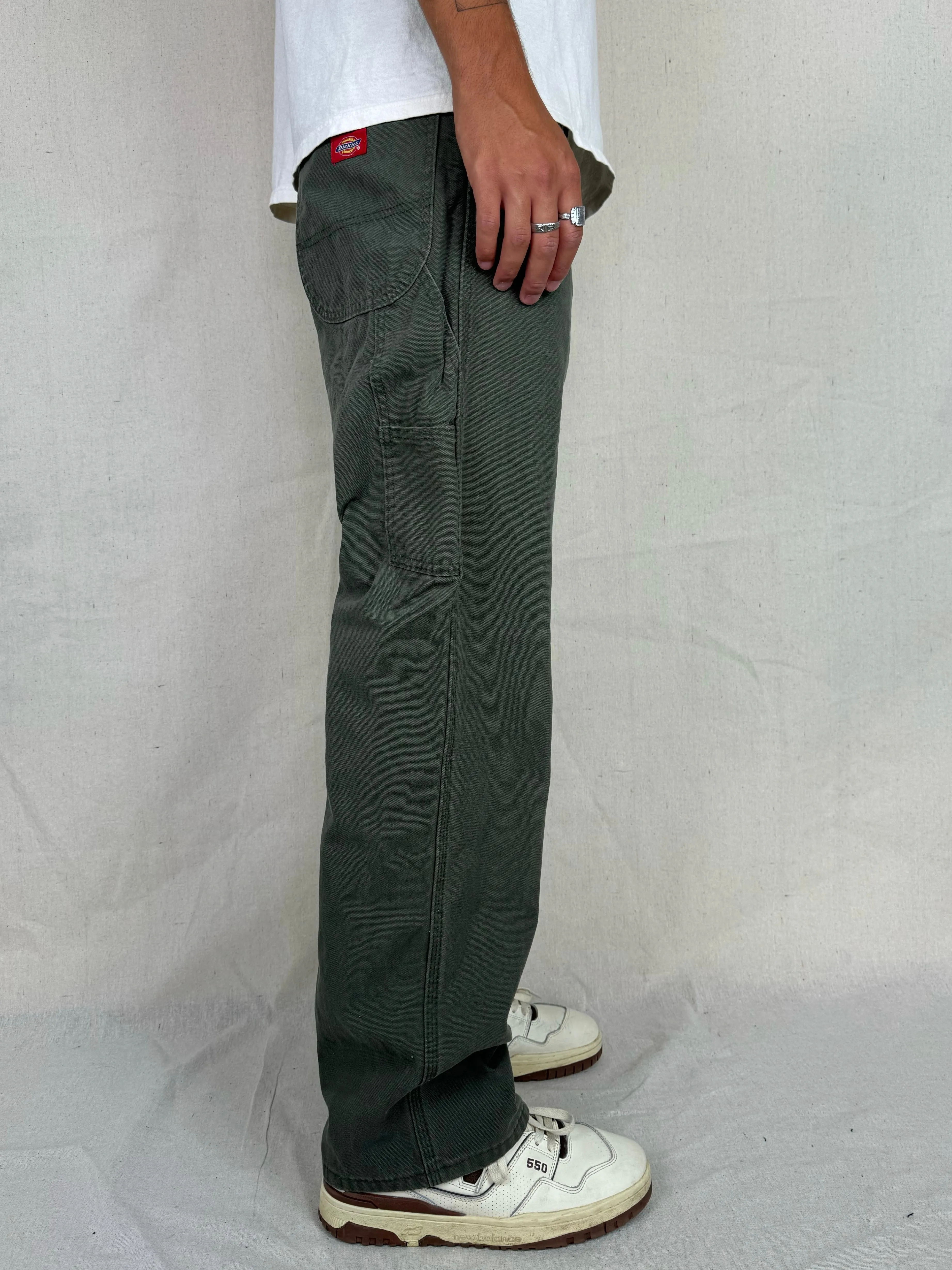 90's Dickies Heavy Duty Vintage Carpenter Jeans Size 32x31