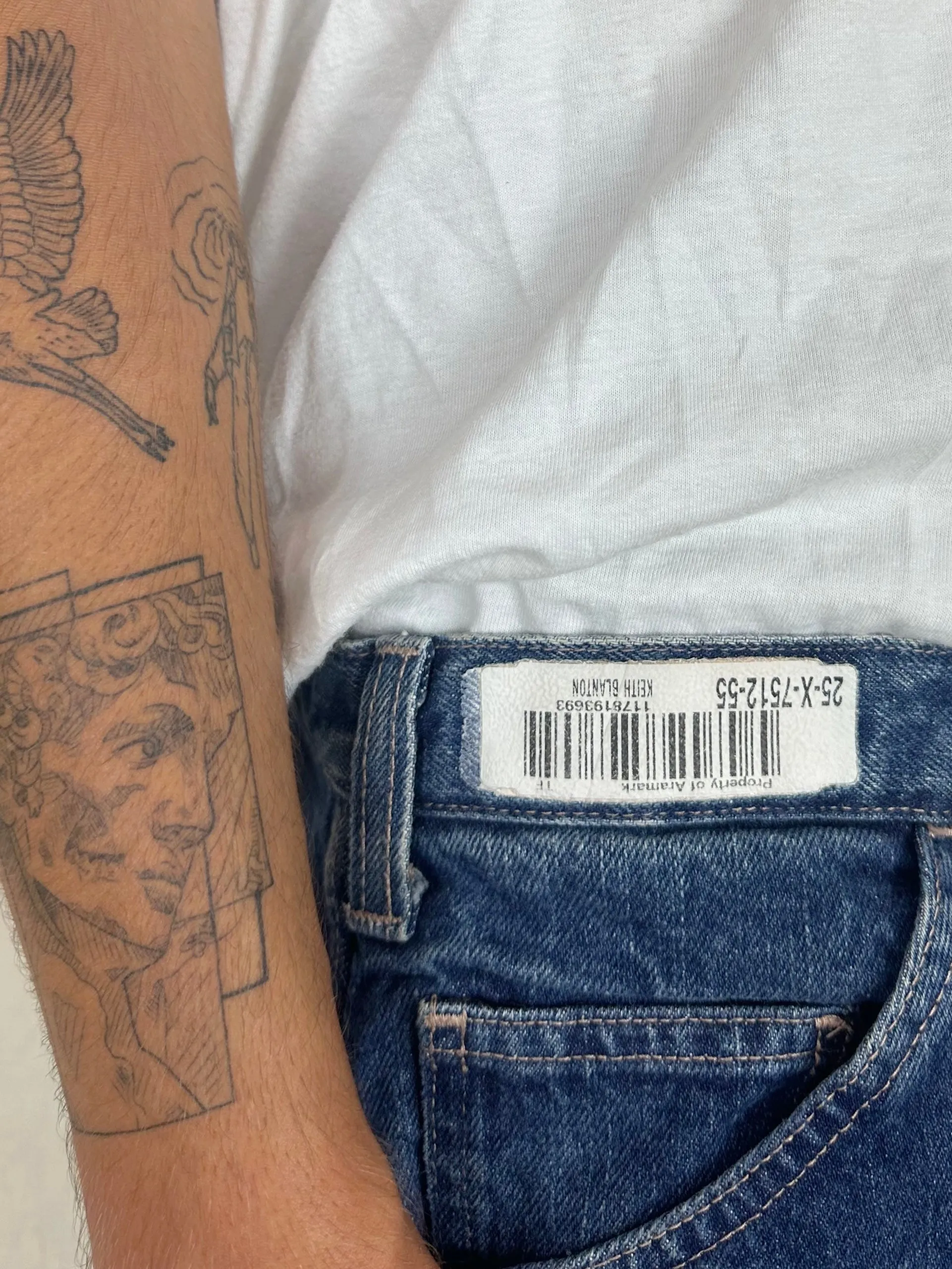 90's Dickies Heavy Duty Vintage Carpenter Jeans Size 37x34