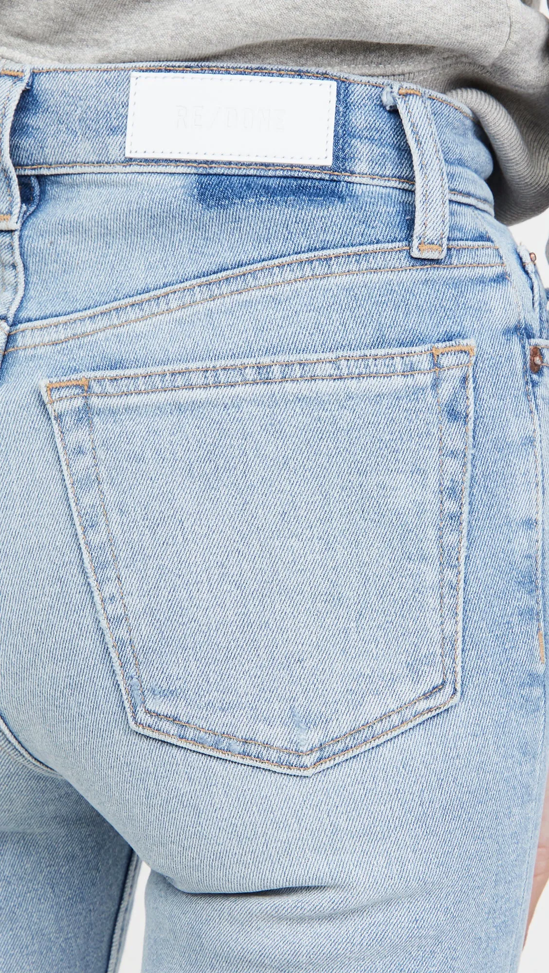90s High Rise Ankle Crop Jeans