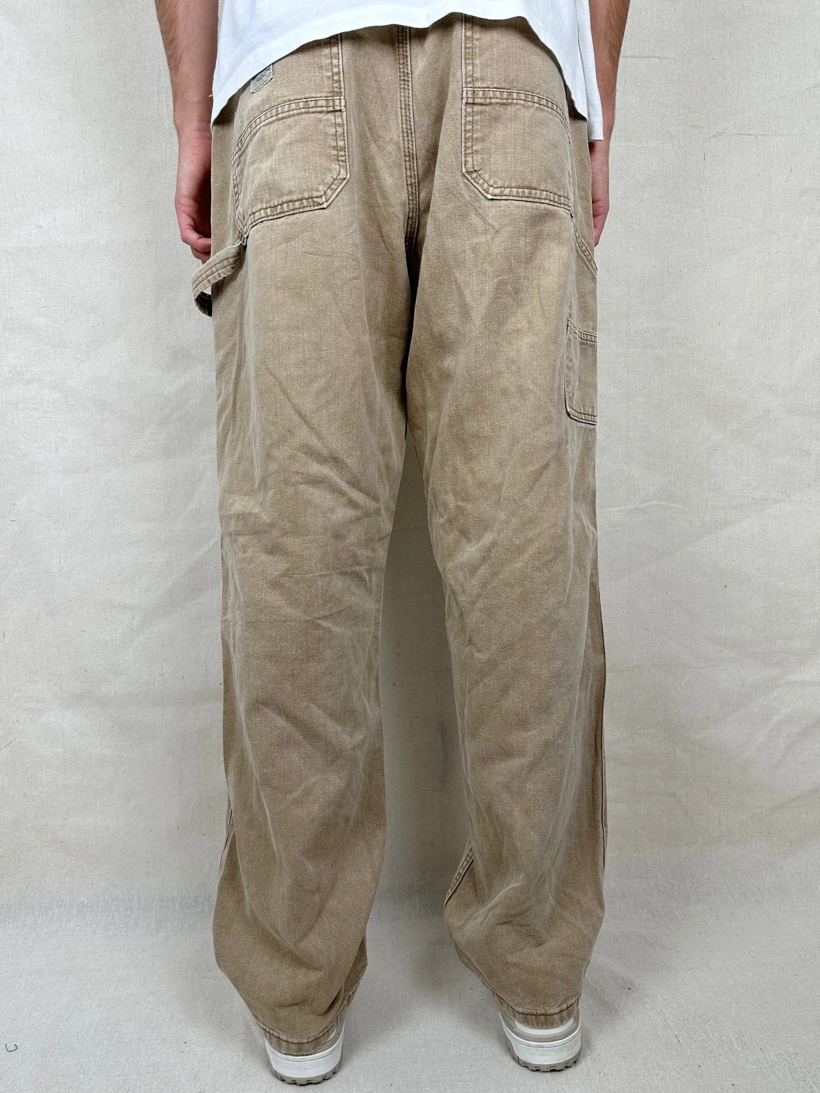 90's Lee Vintage Carpenter Jeans Size 34x32
