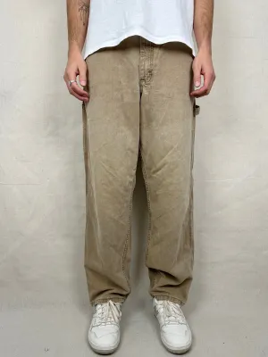 90's Lee Vintage Carpenter Jeans Size 34x32