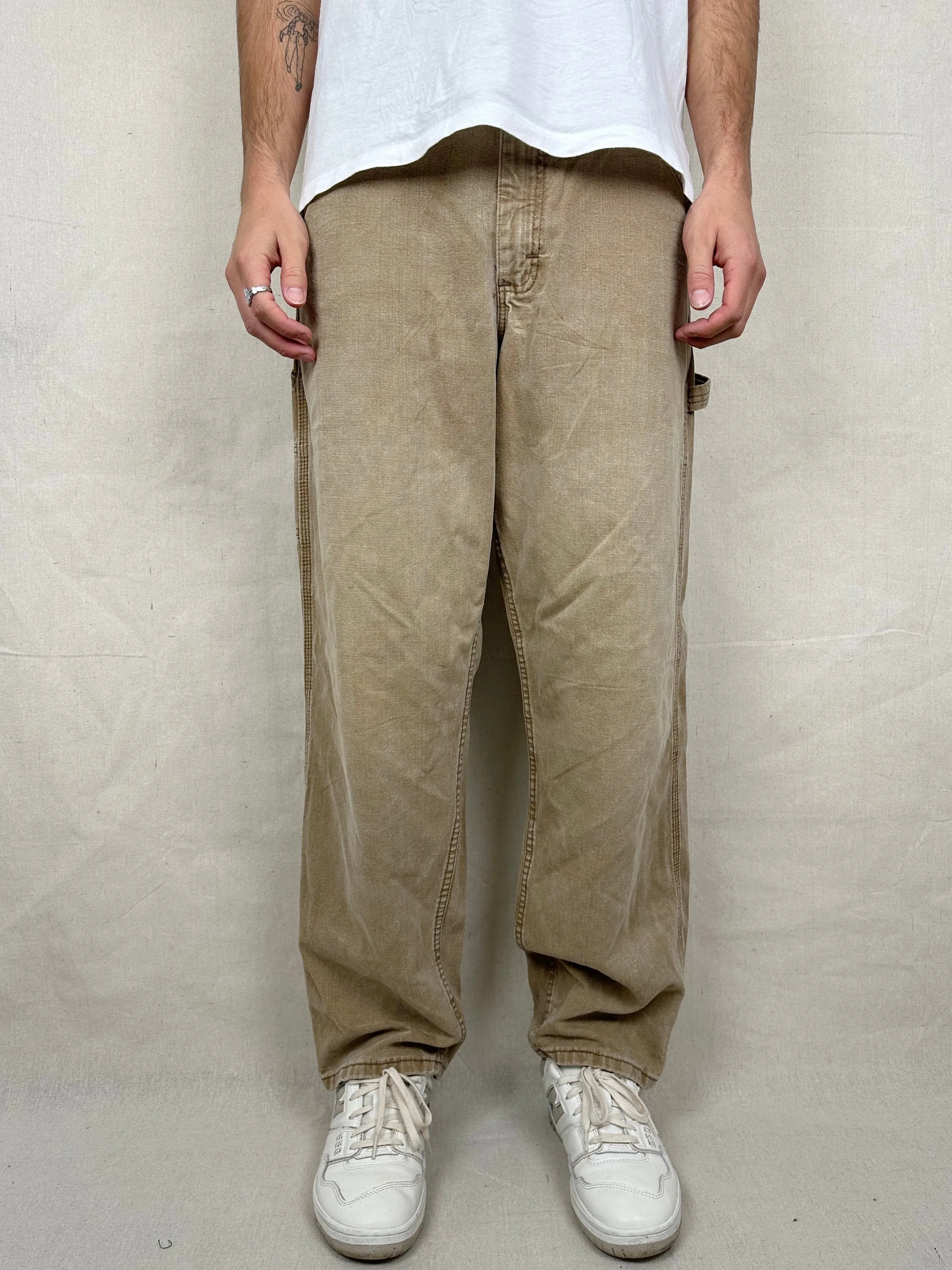 90's Lee Vintage Carpenter Jeans Size 34x32