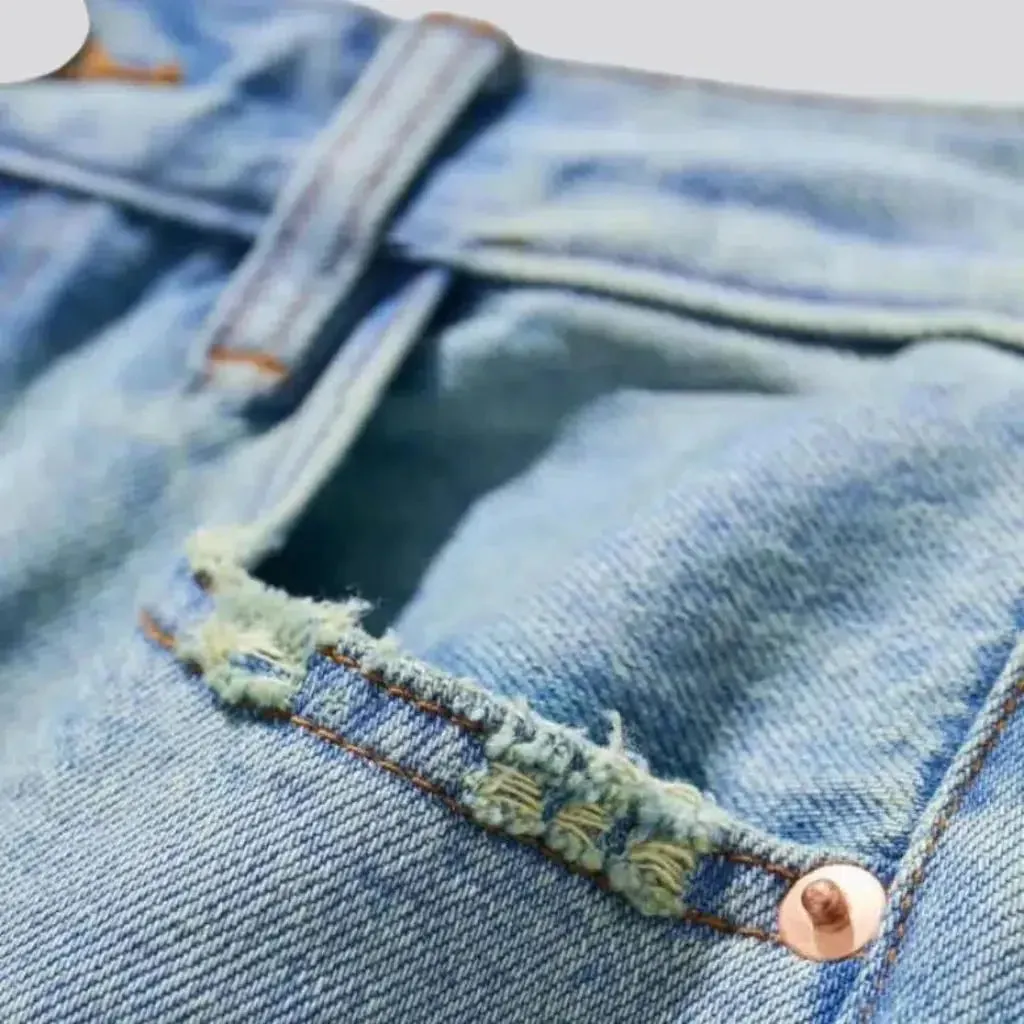 90s sanded jeans for women