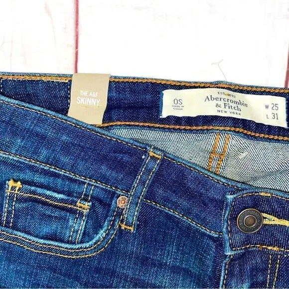 Abercrombie &amp; Fitch Super Skinny Jeans 25x31