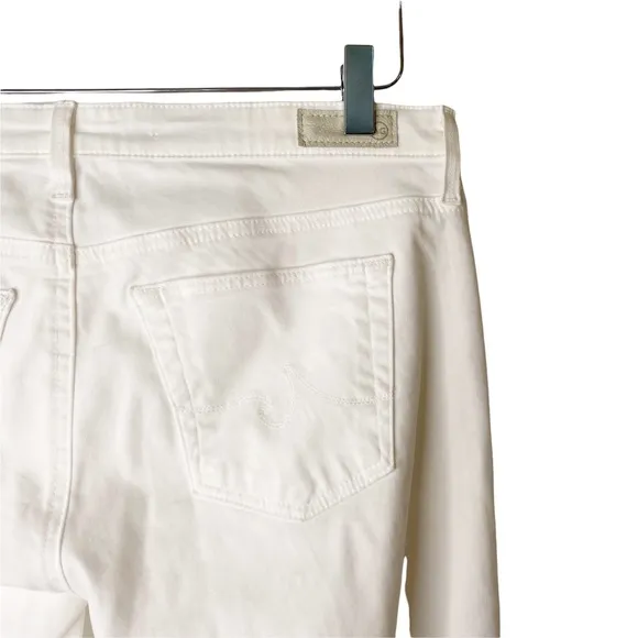 AG Adriano Goldschmied The Ballad Slim Boot Jeans Coastal Grandma White Size 29R