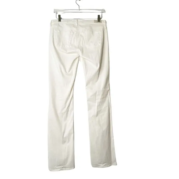 AG Adriano Goldschmied The Ballad Slim Boot Jeans Coastal Grandma White Size 29R