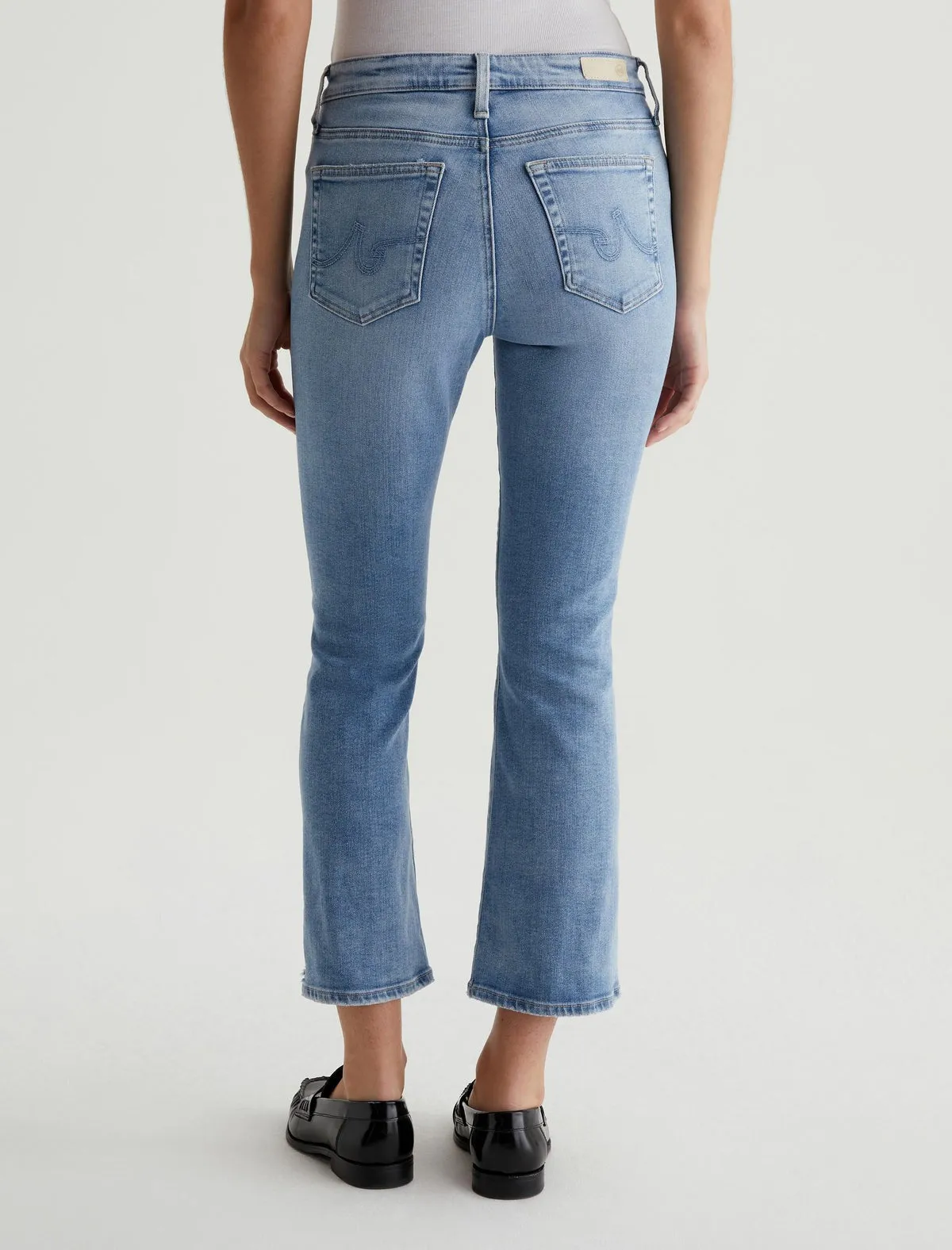 AG Jeans Farrah Boot Crop Jeans in Verona