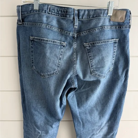 AGOLDE Ex-Boyfriend Slouchy Slim Cropped Jeans, size 32