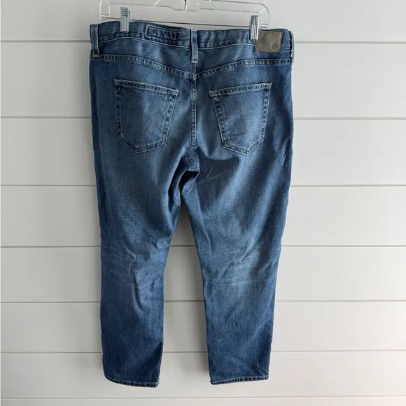 AGOLDE Ex-Boyfriend Slouchy Slim Cropped Jeans, size 32