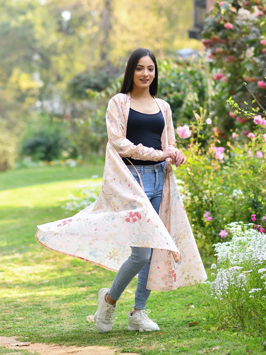 Anarkali Wrap : Sardinia Grapefruit