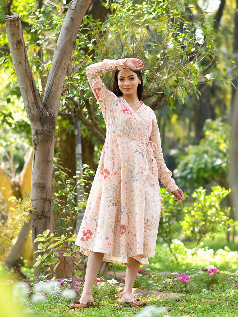 Anarkali Wrap : Sardinia Grapefruit