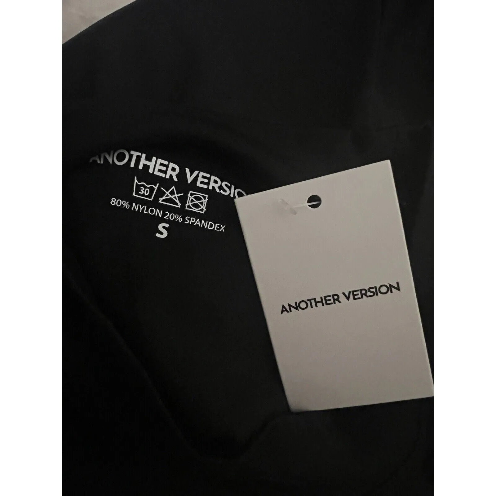 Another Version Women's Second Skin Tee – Black, Small