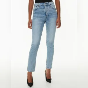Aritzia Denim Forum the Yoko High Rise Slim 28L Jeans Ankle Skinny Jeans Size 25