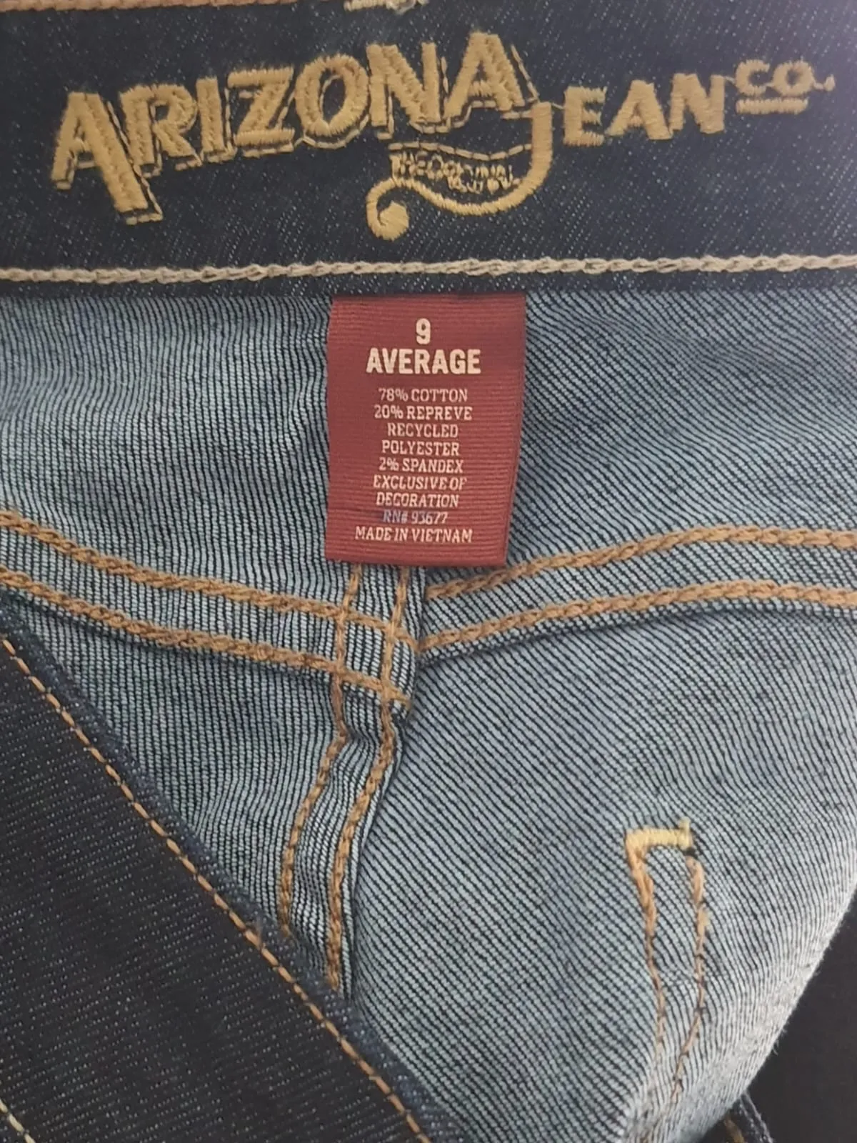 Arizona Jean Co. Blue Jeans (9)