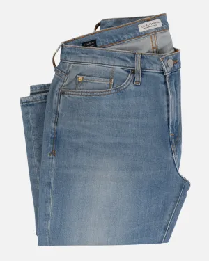 Athletic Straight Denim Jeans - Light Vintage