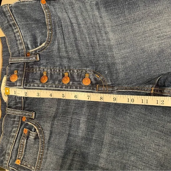 AU: Madewell The Perfect Vintage Crop Jeans Button Front High Rise Women's Sz 26