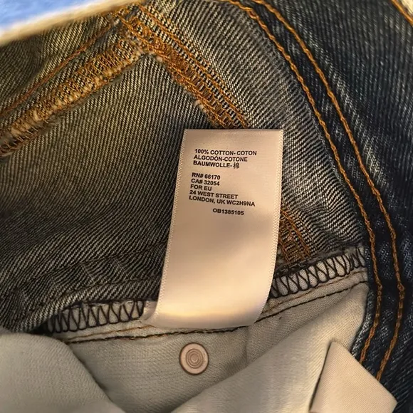 BDG Urban Outfitters Dad Slim Tapered Fit Jeans Size 30/30