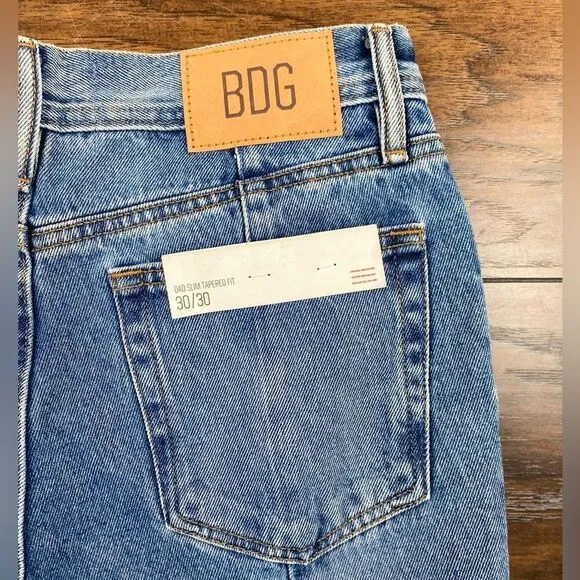 BDG Urban Outfitters Dad Slim Tapered Fit Jeans Size 30/30