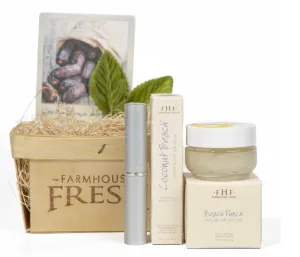 Beach Lip Gift Basket