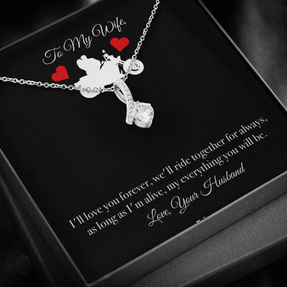 Biker Wife My Everything Alluring Beauty Necklace