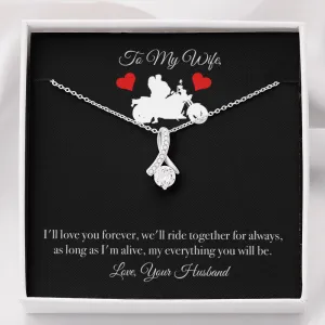 Biker Wife My Everything Alluring Beauty Necklace