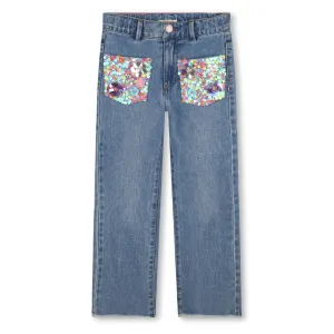 Billieblush Sequin Pocket Jeans
