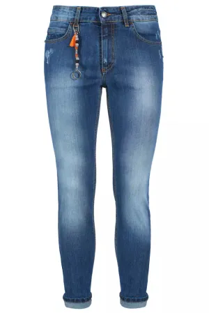 Blue Cotton Men's Jeans