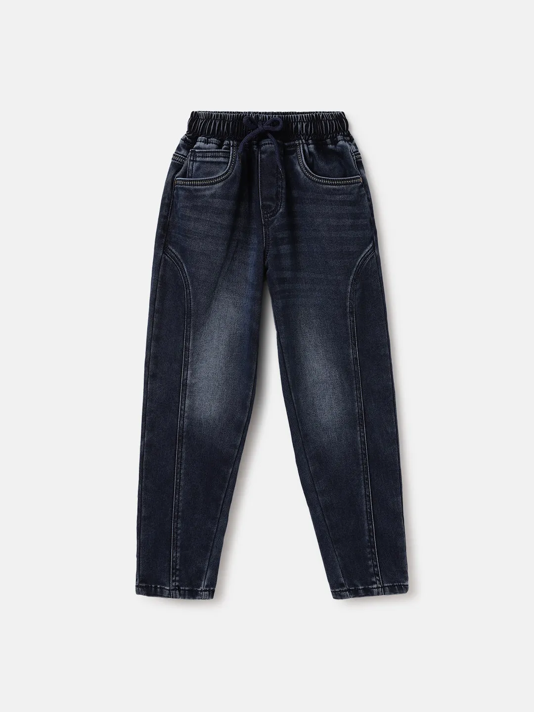 Blue Giraffe Kids Blue Balloon Solid Jeans