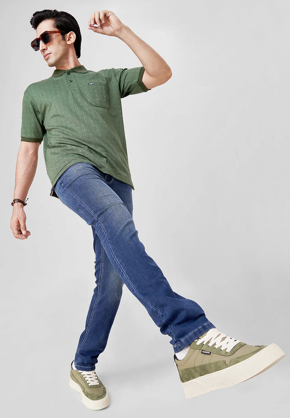 Blue Slim Fit Jeans - S41823