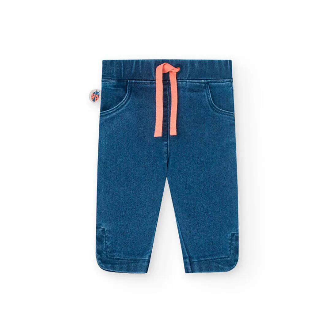Boboli Print Top & Jeans Set