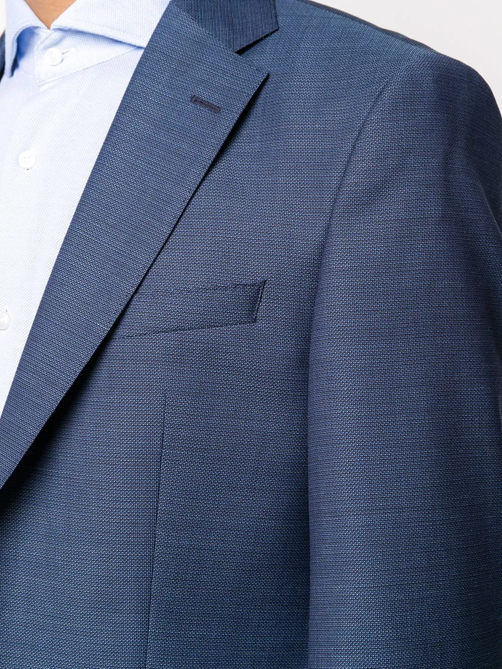 Boss Textured suit in Virgin Wool