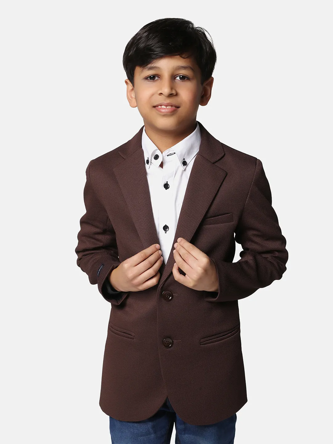 Boys Brown Blazer
