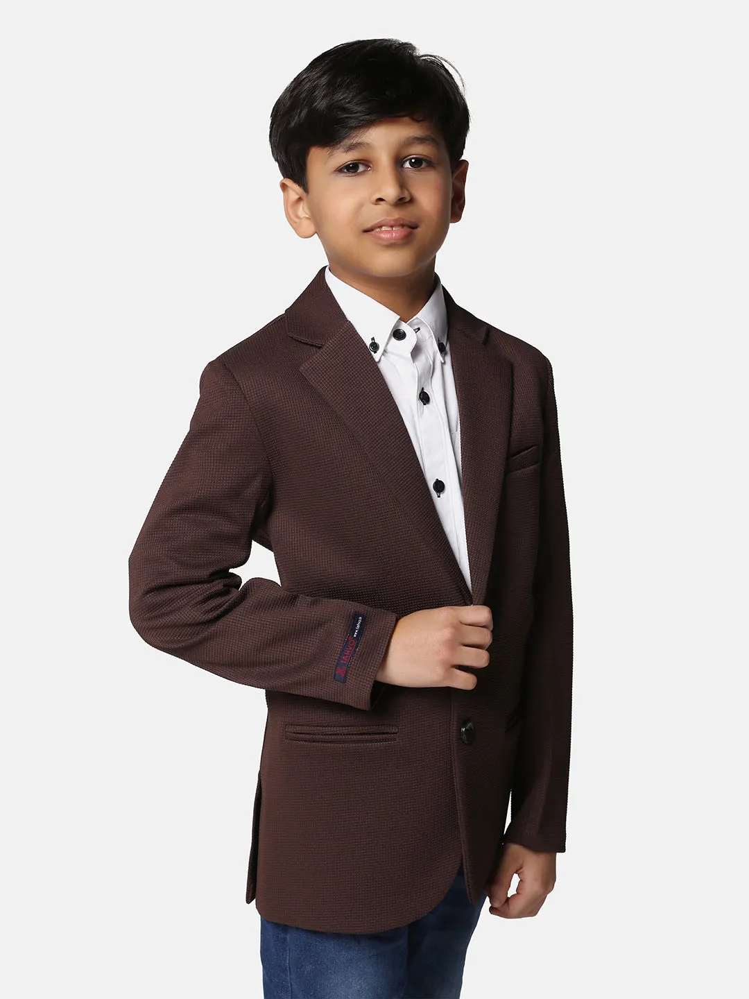 Boys Brown Blazer