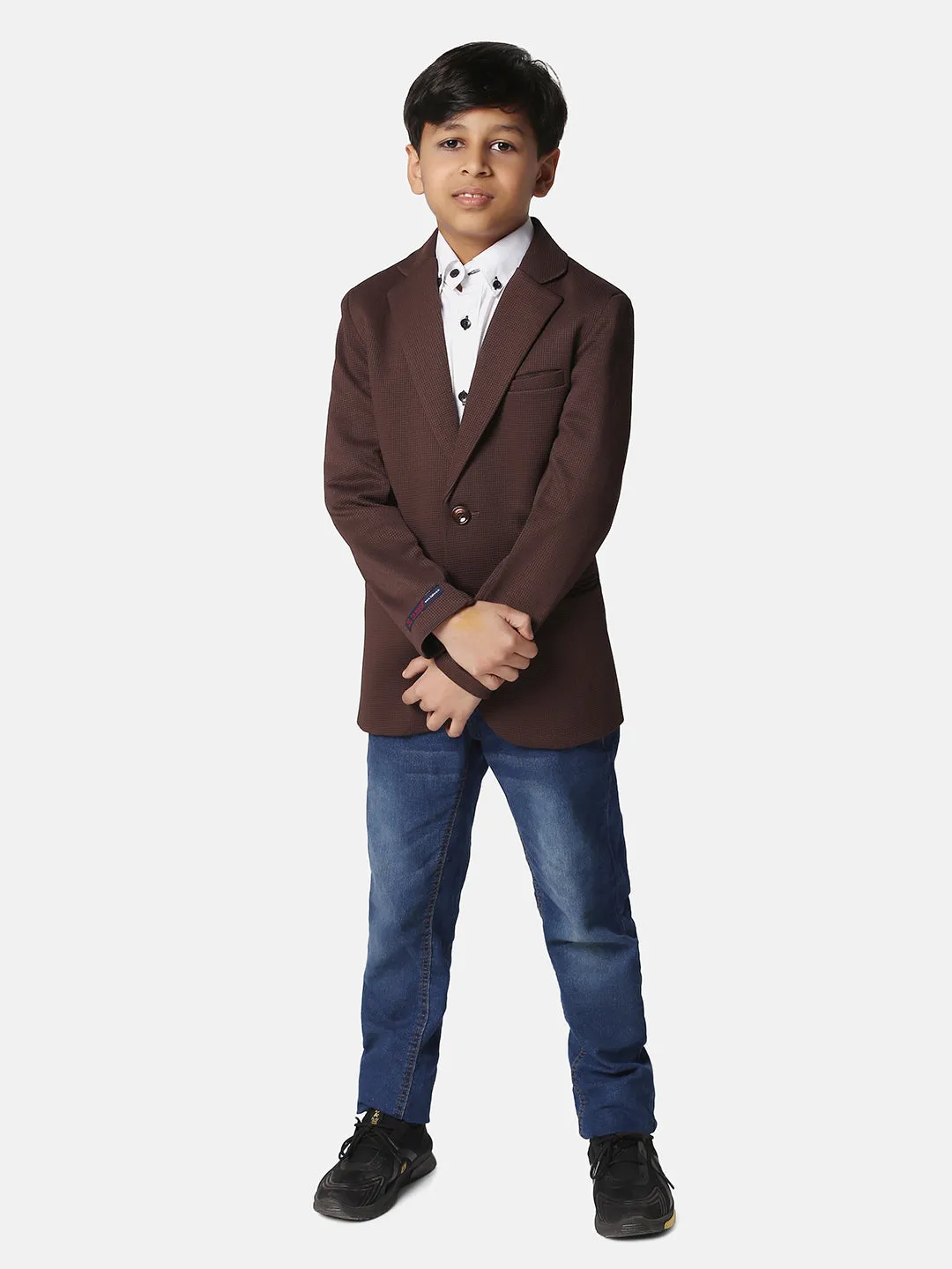 Boys Brown Blazer