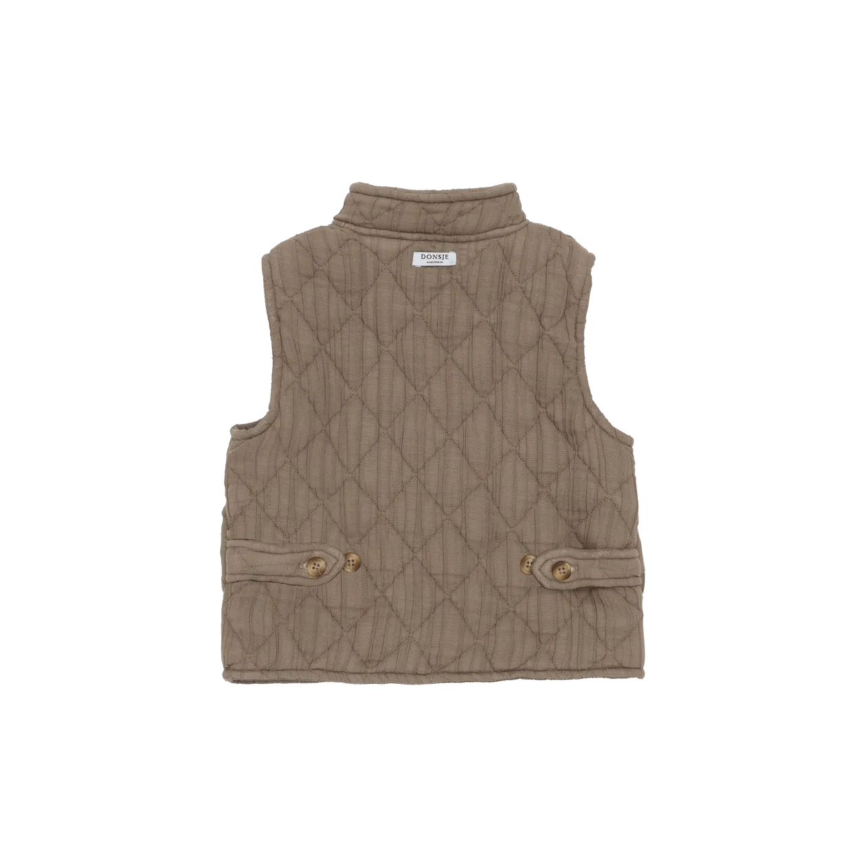 Brieck Waistcoat | Dusty Brown