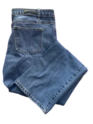 Buffalo Boulevard Mid Rise Straight Leg Stretch Jeans