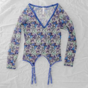 Butterfly Metamorphosis Long Sleeve Garter Tee