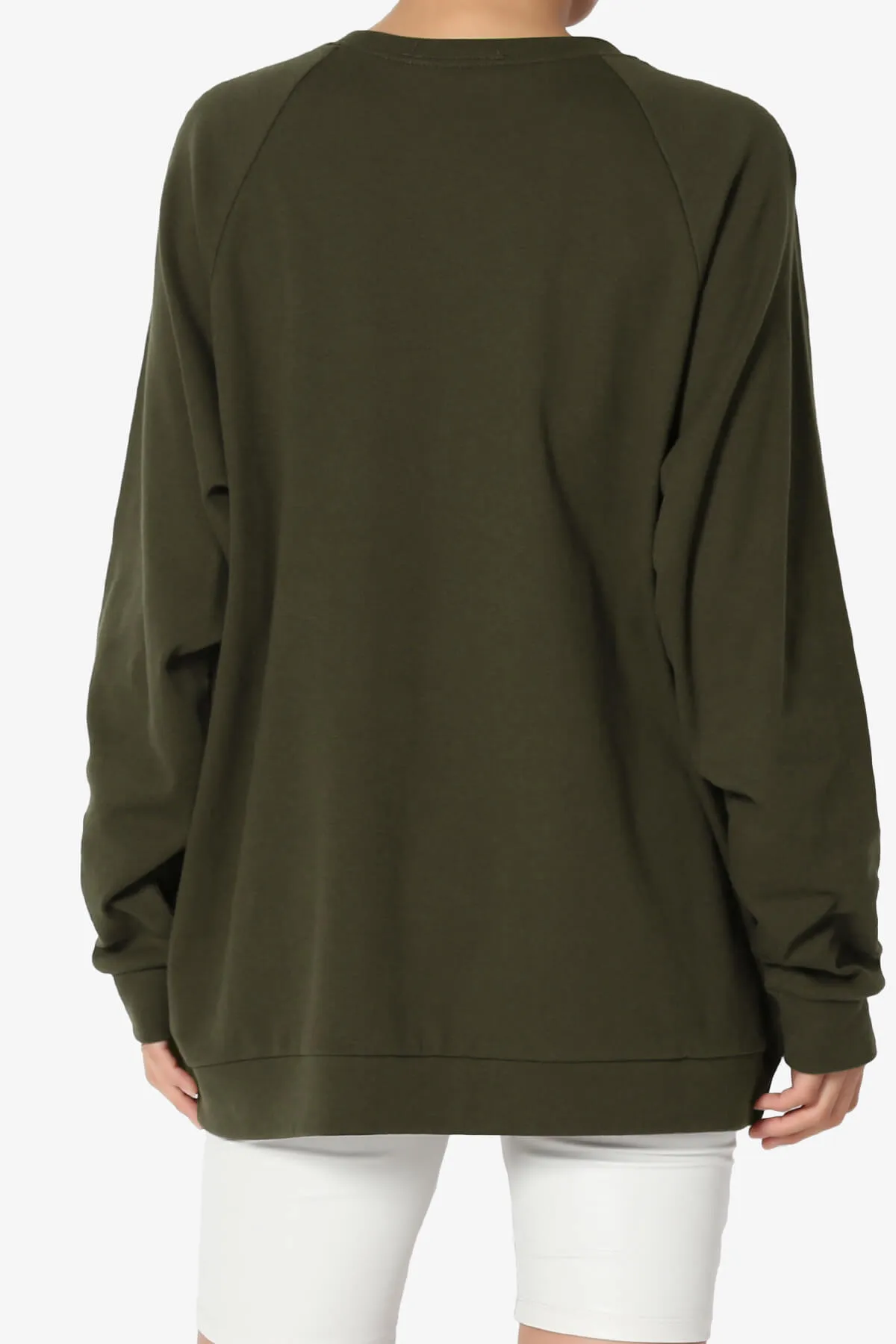 Carlene Cotton Raglan Sleeve Pullover Top MORE COLORS