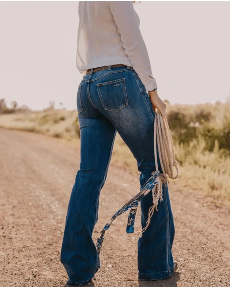CC Western Trousers Womens Magie Mid Rise
